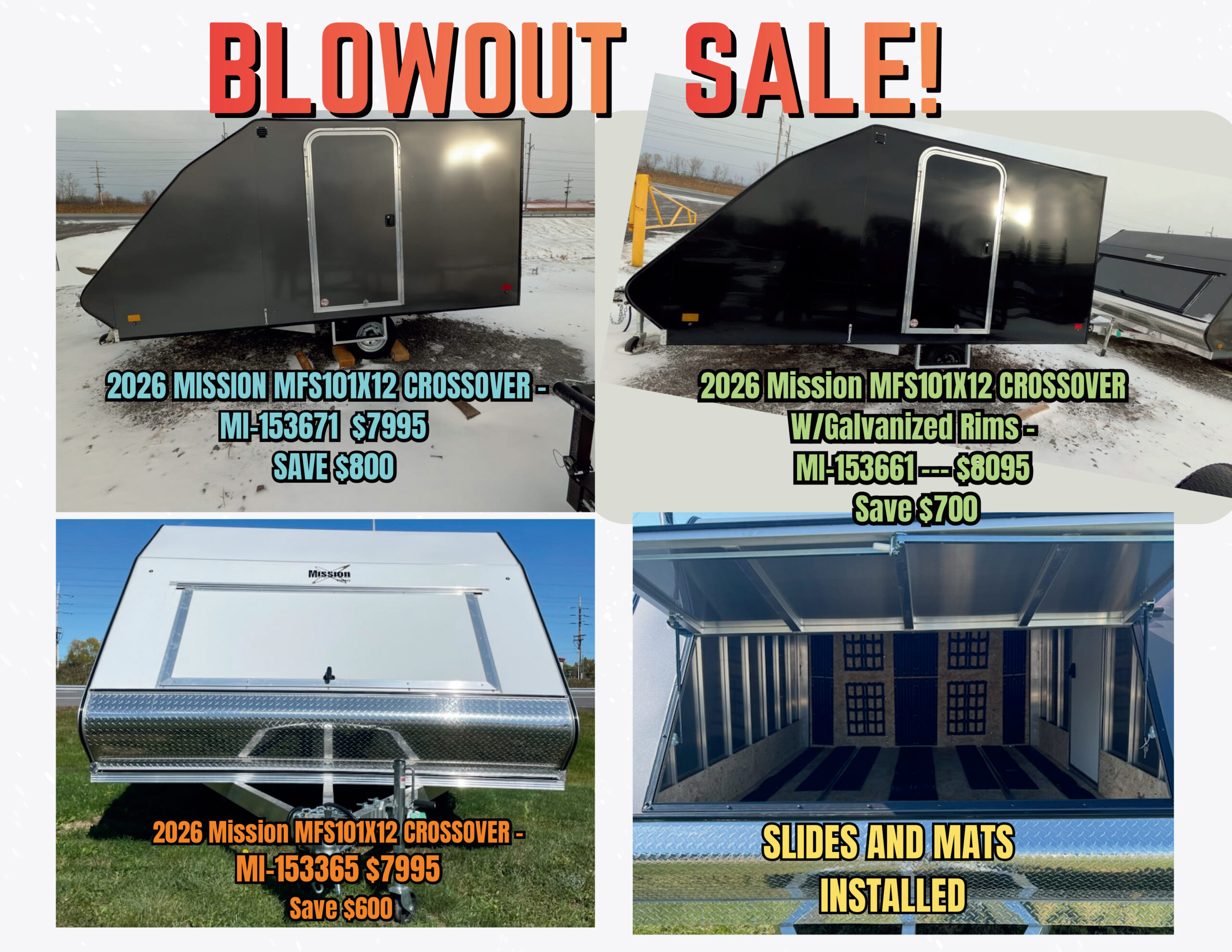 Crossover Camper sale