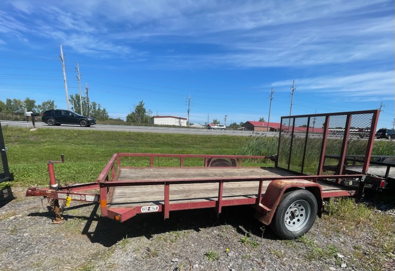 2011 Car Mate Trailers 6 X 12 SINGLE AXLE UTILITY Trailer