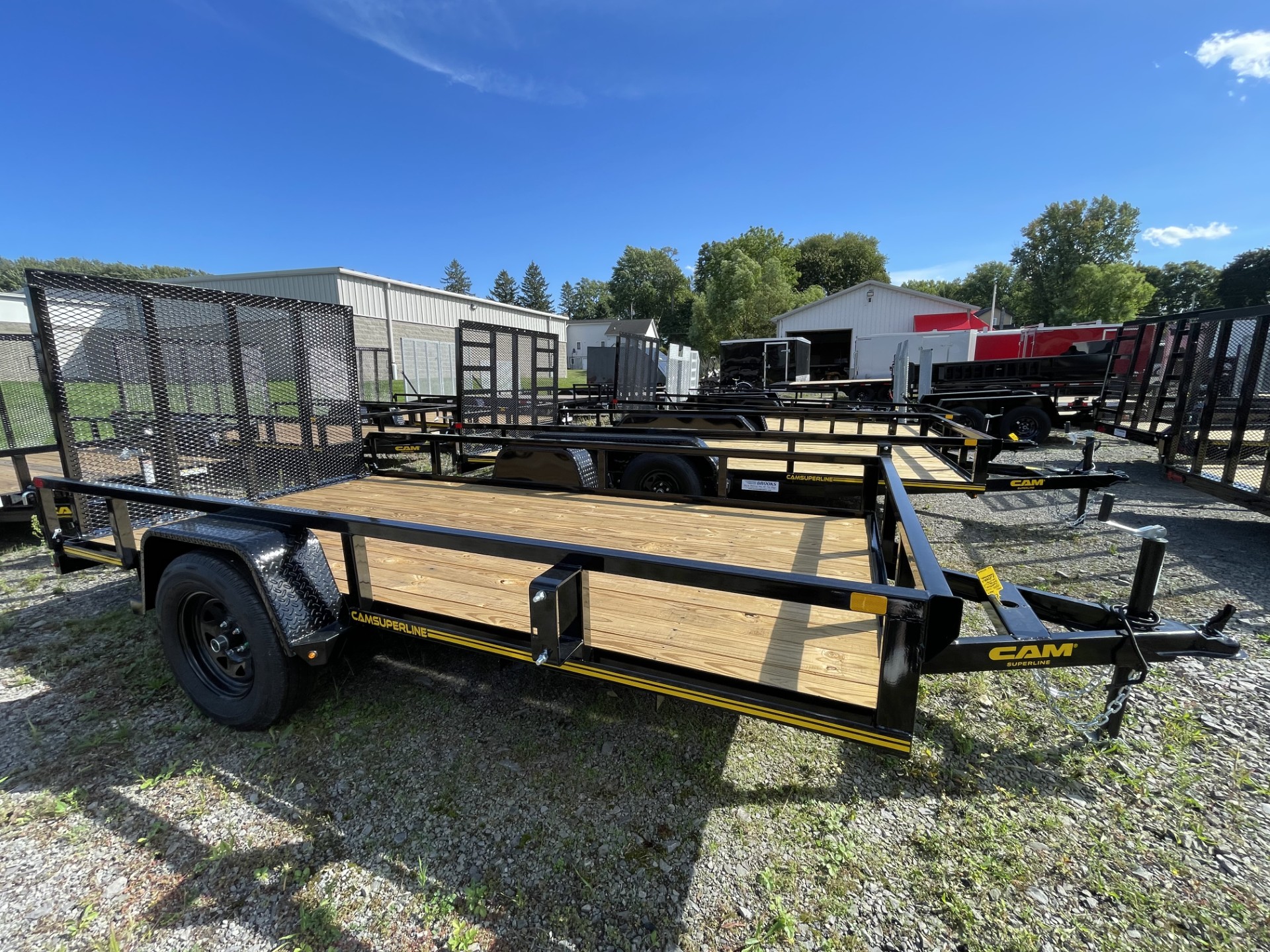 2027 Cam Superline 6' x 12' 3k Single Axle Utility Trailer Trailer