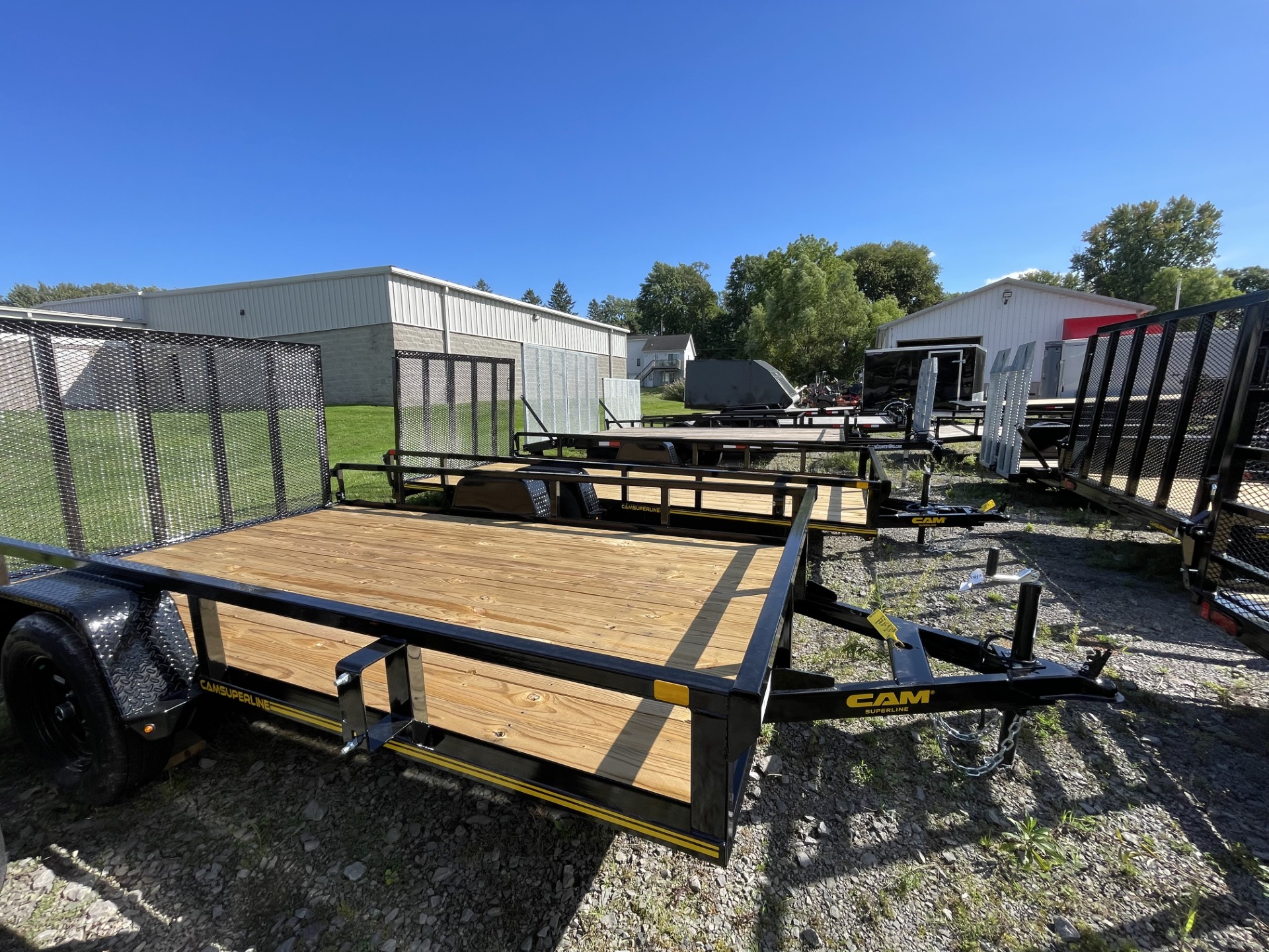 2027 Cam Superline 7' x 12' 3k Single Axle Utility Trailer Trailer