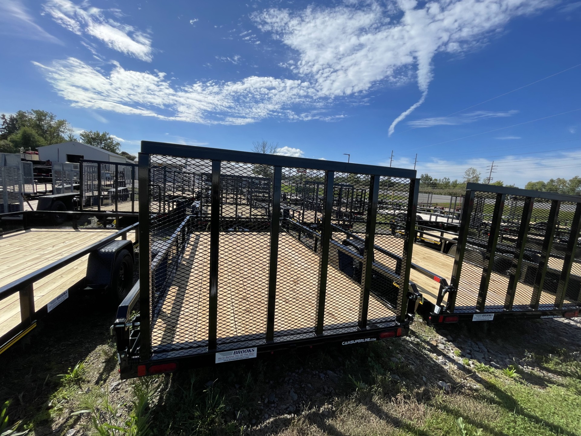 2027 Cam Superline 7' x 12' 3k Single Axle Utility Trailer Trailer