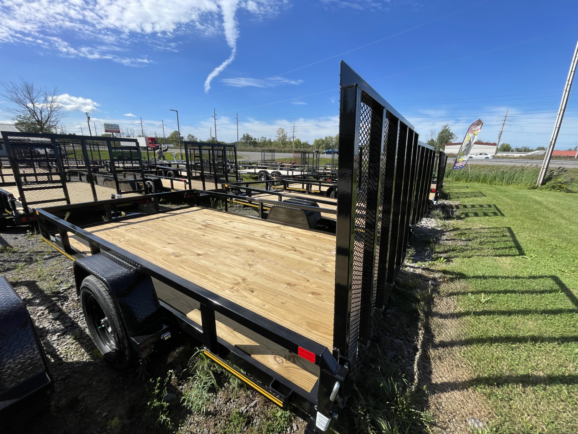 2027 Cam Superline 7' x 12' 3k Single Axle Utility Trailer Trailer