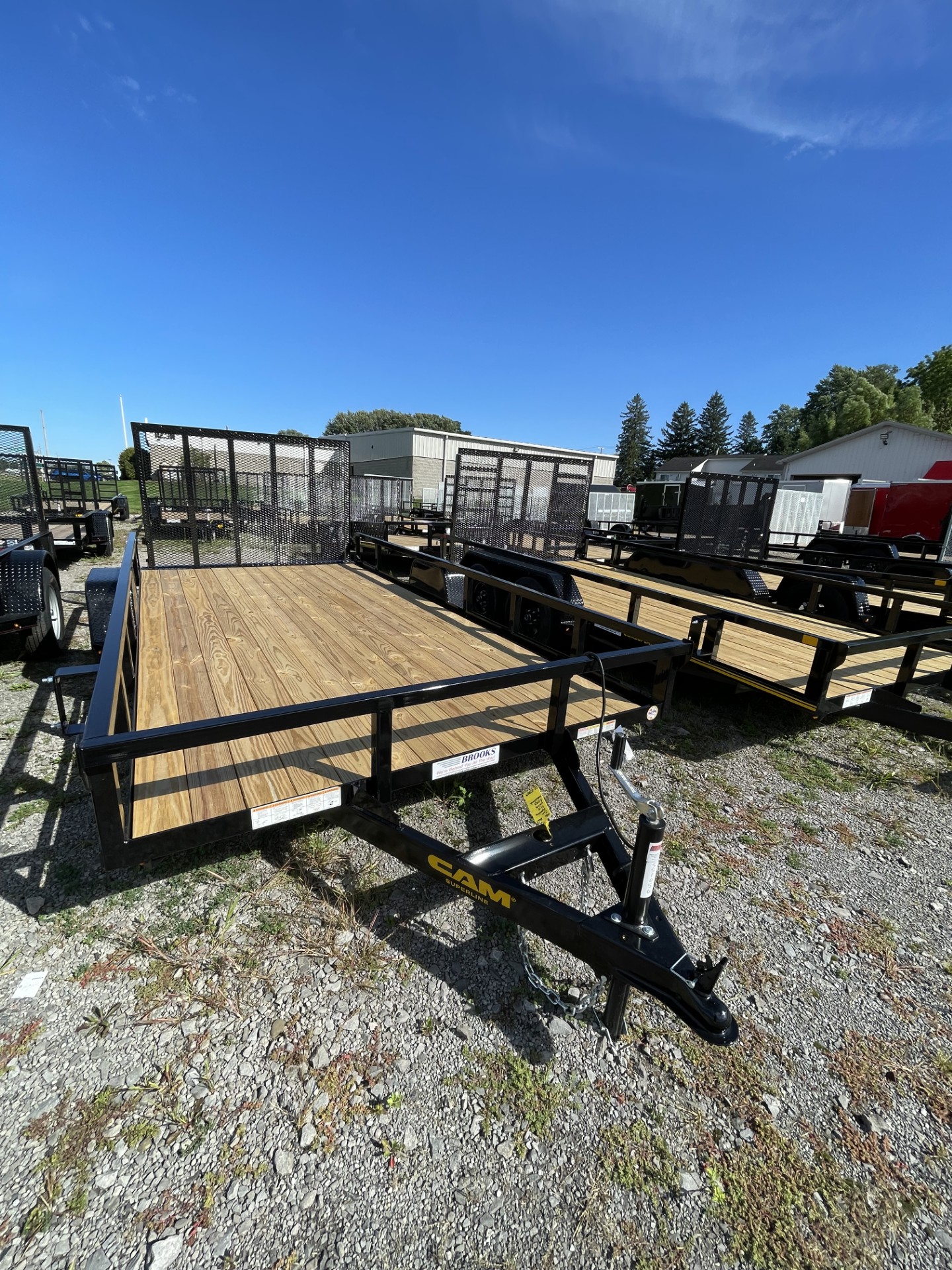 2027 Cam Superline 7' x 12' 3k Single Axle Utility Trailer Trailer
