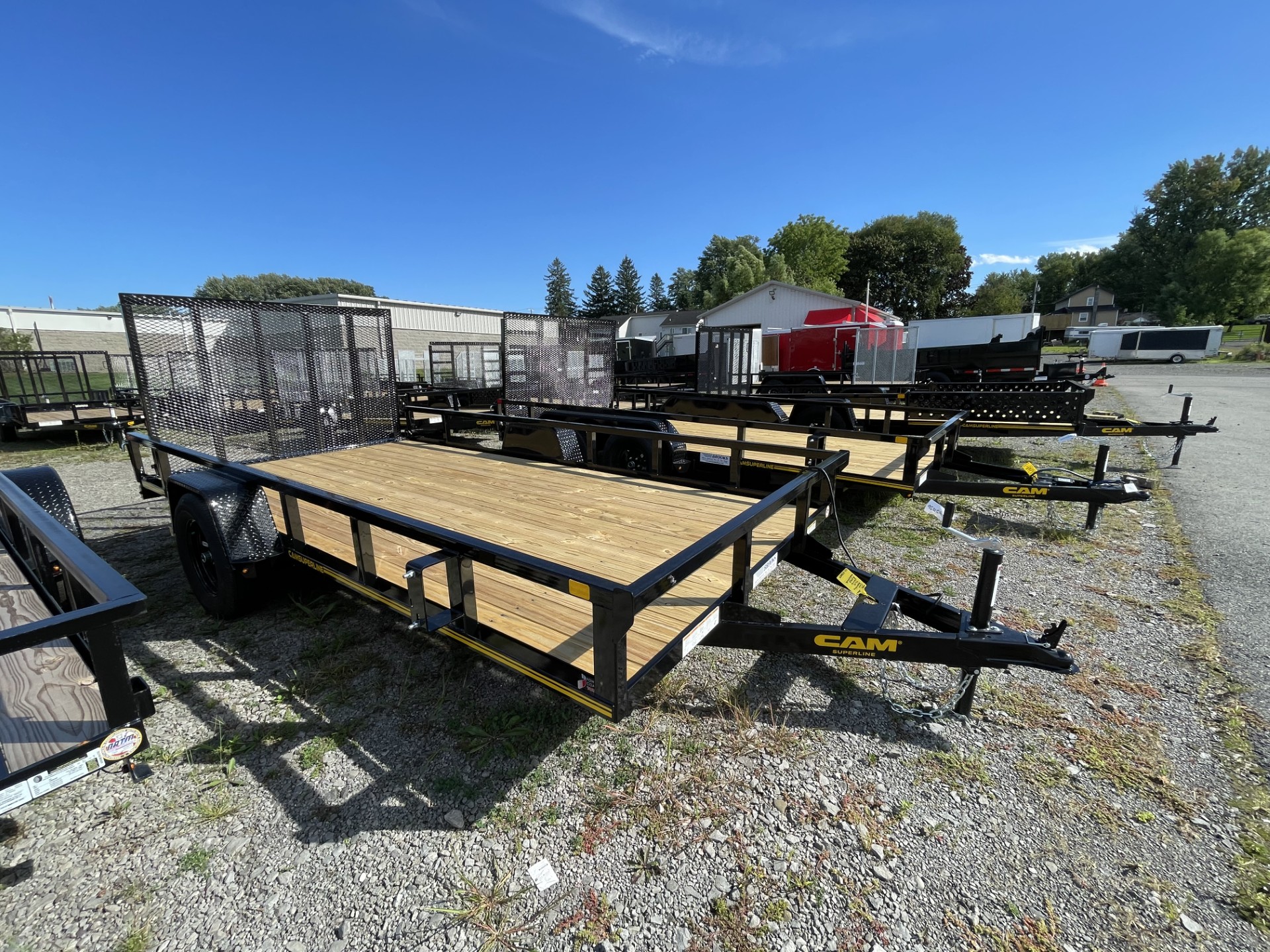 2027 Cam Superline 7' x 12' 3k Single Axle Utility Trailer Trailer