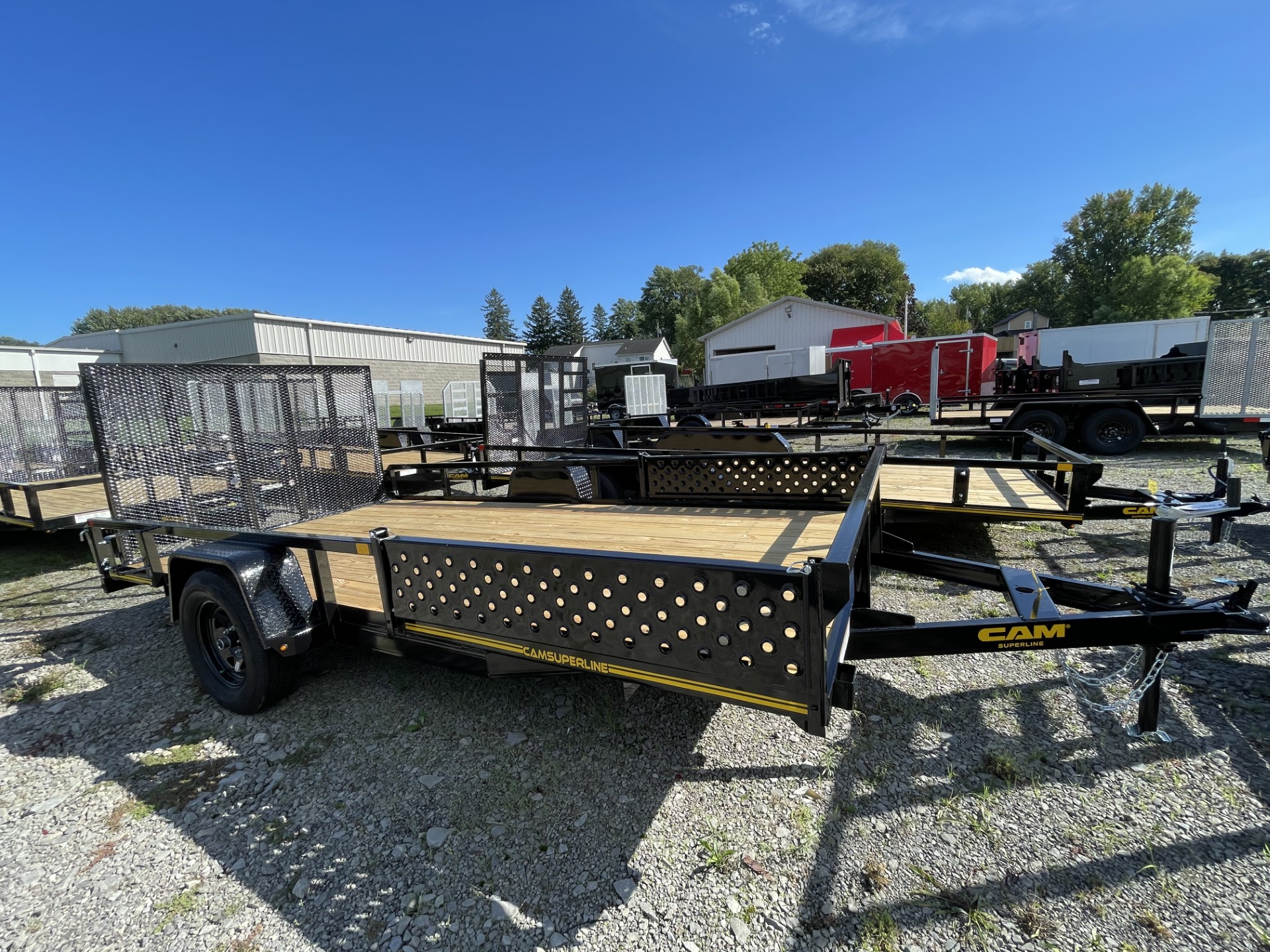 2027 Cam Superline 7' x 14' (SA) ATV Utility Trailer Trailer