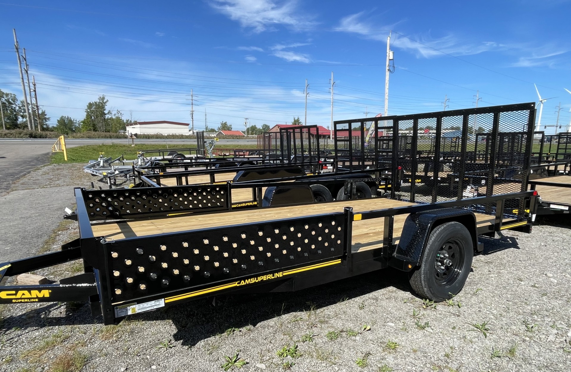 2027 Cam Superline 7' x 14' (SA) ATV Utility Trailer Trailer