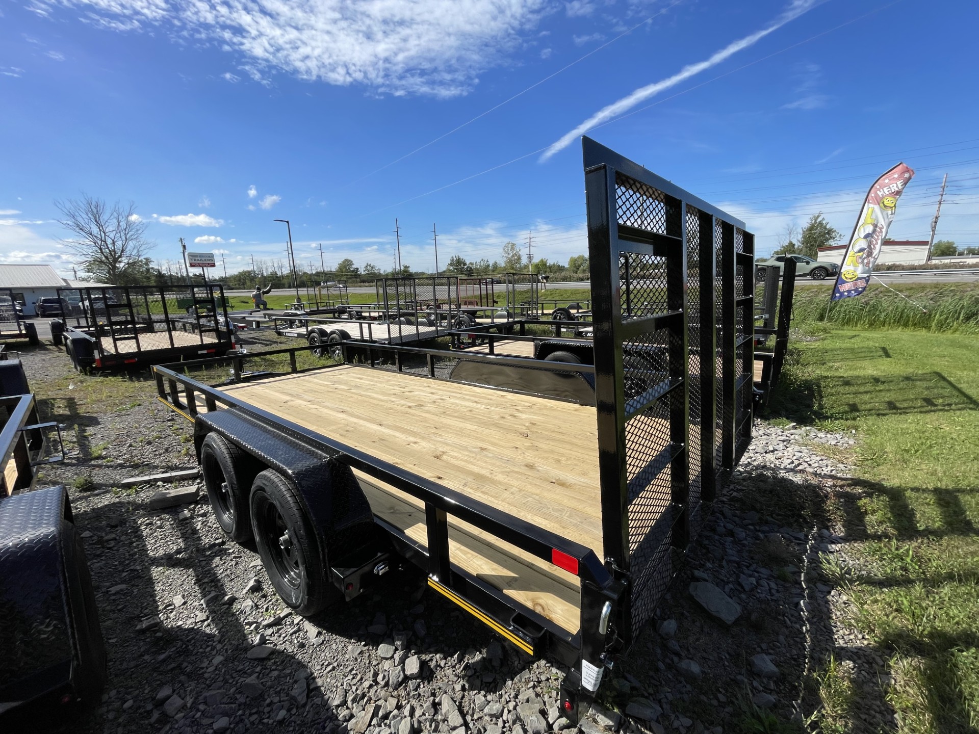 2027 Cam Superline 7' x 16' 7k Tandem Axle Utility Trailer Trailer