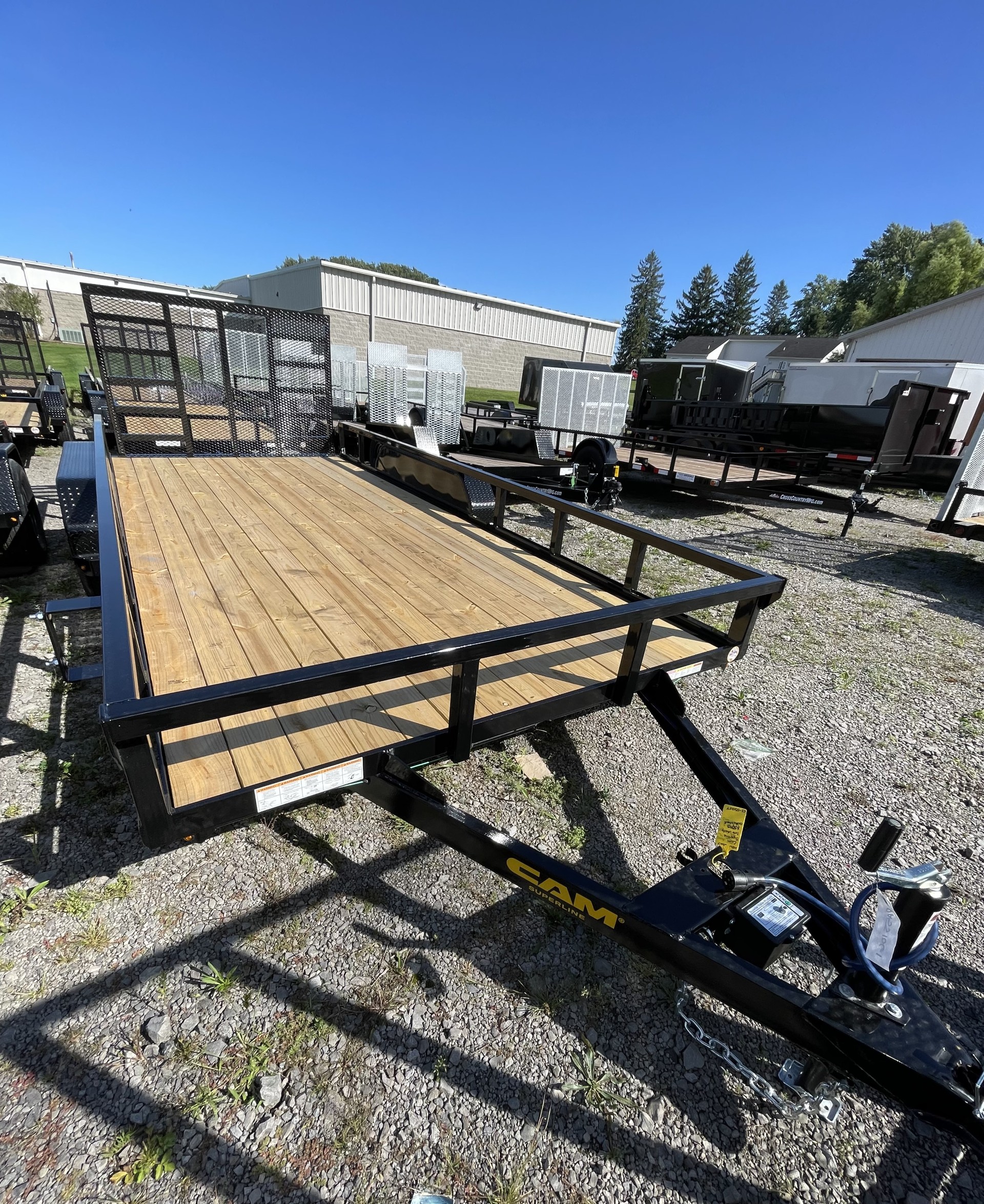 2027 Cam Superline 7' x 16' 7k Tandem Axle Utility Trailer Trailer