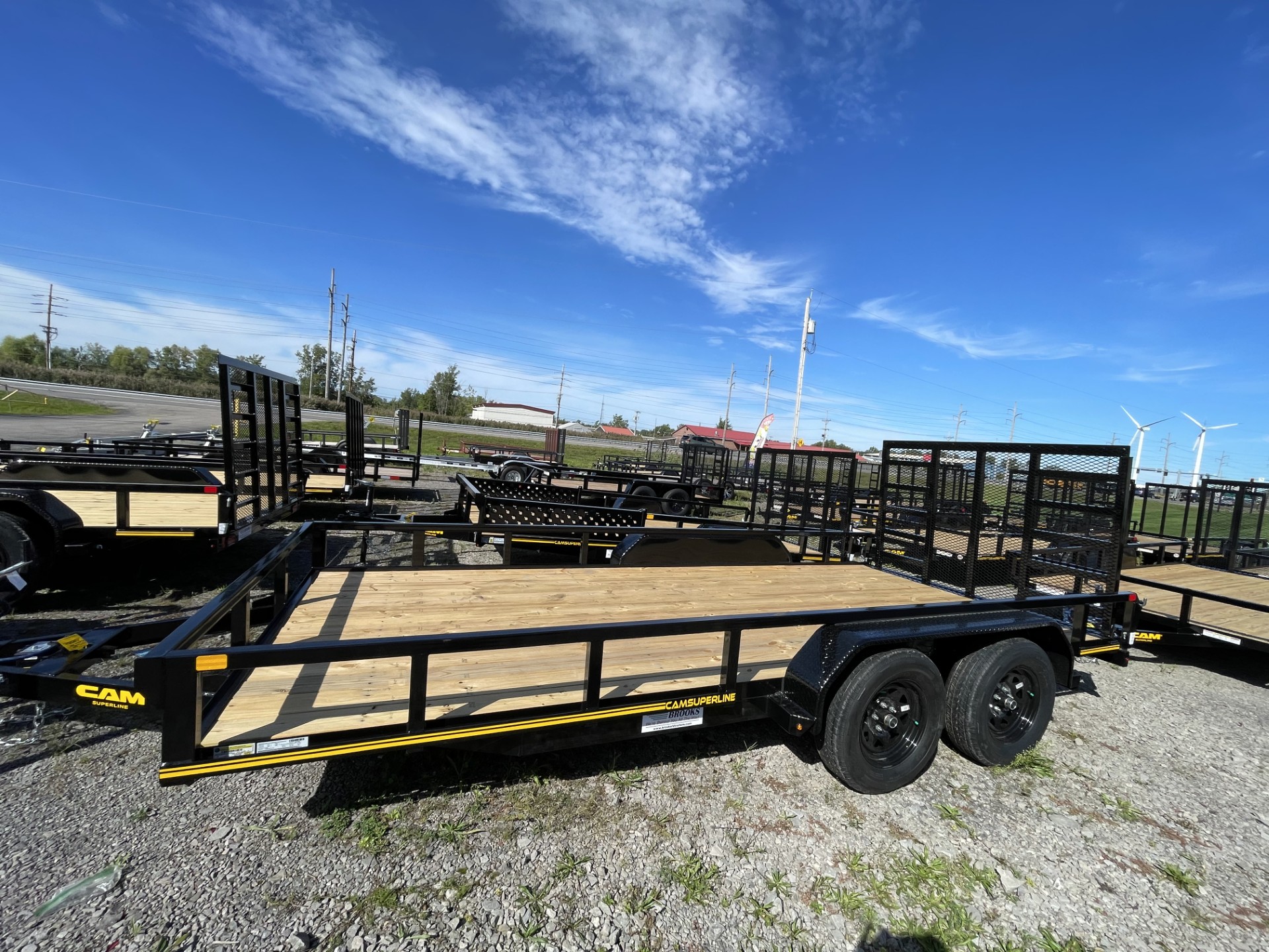 2027 Cam Superline 7' x 16' 7k Tandem Axle Utility Trailer Trailer