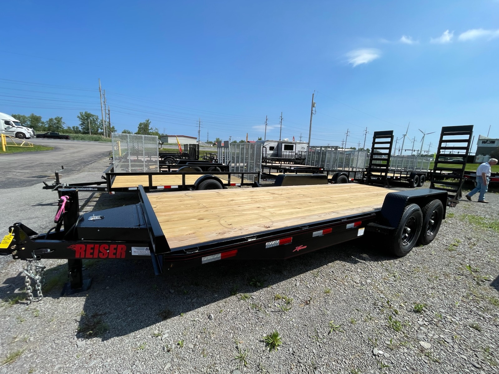 2027 Reiser Trailers 7 X 20 EQUIPMENT TRAILER Trailer