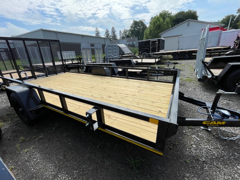 2027 Cam Superline SINGLE AXLE 7x14 5K UTILITY WITH BRAKES Trailer
